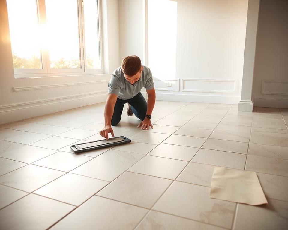 Tegels leggen voor een strak eindresultaat