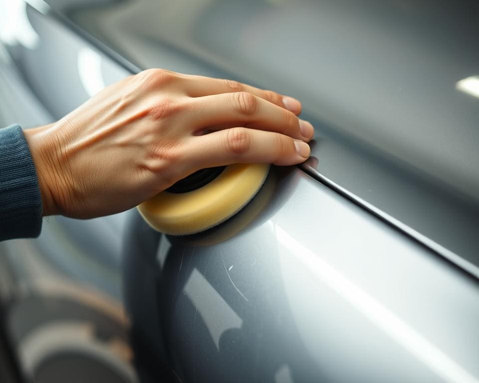 What is the fastest method for removing scratches from car paint?