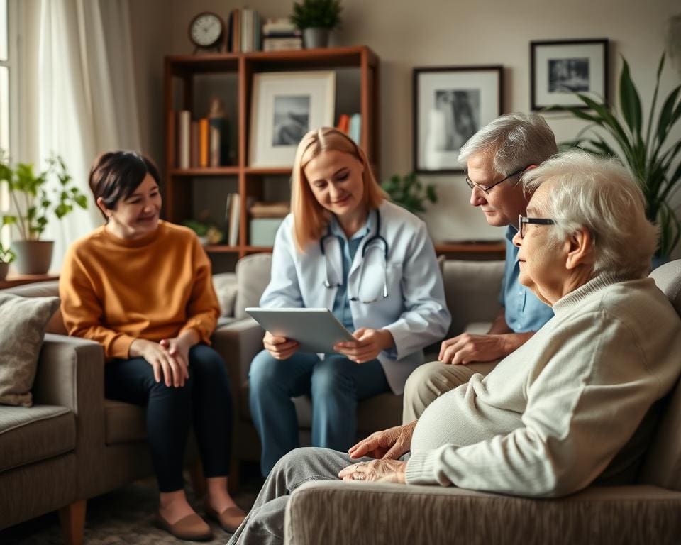 Wat zijn de stappen om inwonende zorg te regelen?
