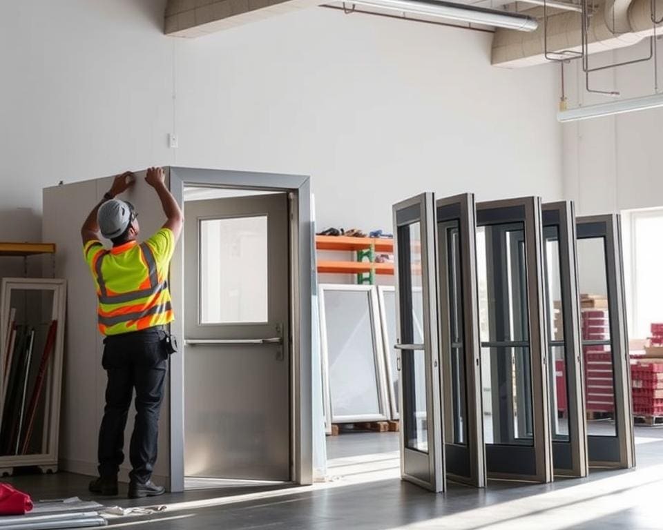 installatie brandwerende deuren