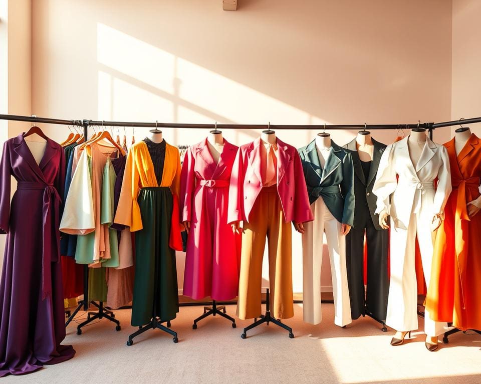 populaire modekleuren van dit seizoen