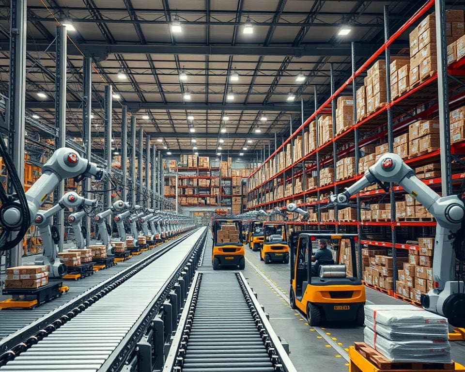 De rol van automatisering in logistiek