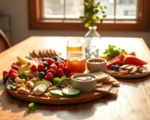 Gezonde snacks voor een drukke werkdag