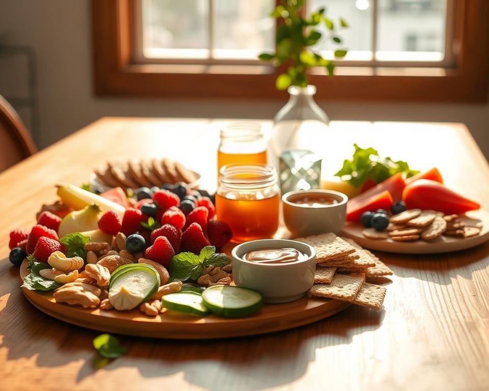 Gezonde snacks voor een drukke werkdag