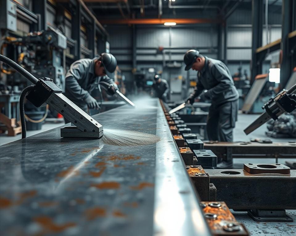 Schooperen en metalliseren voor duurzame staalbescherming