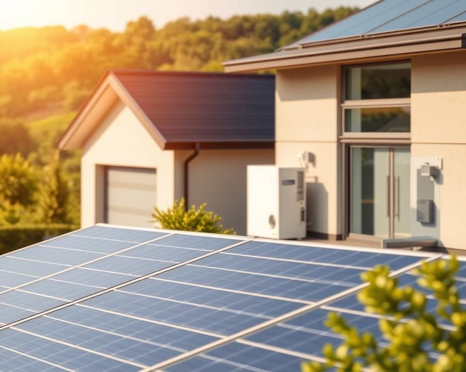 Slimme combinatie van zonnepanelen en warmtepomp