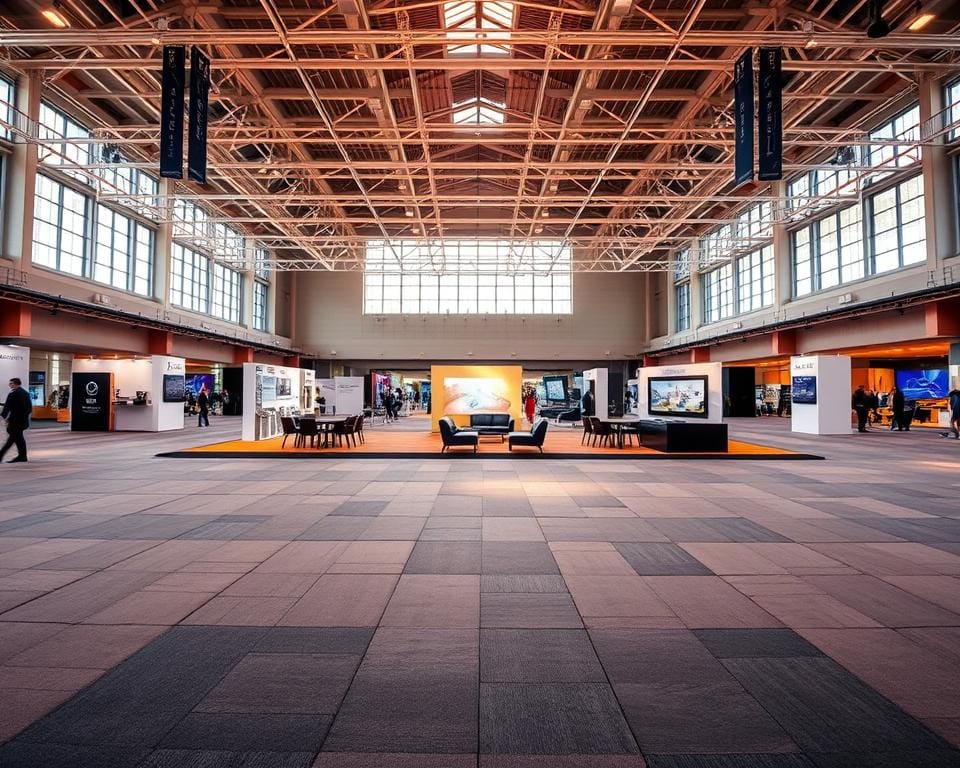 Wat maakt beursvloeren geschikt voor grote events?