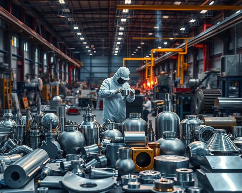 toepassingen aluminium metalliseren