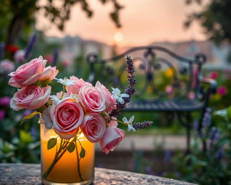 Hoe breng je geur in zomerse avondlucht?