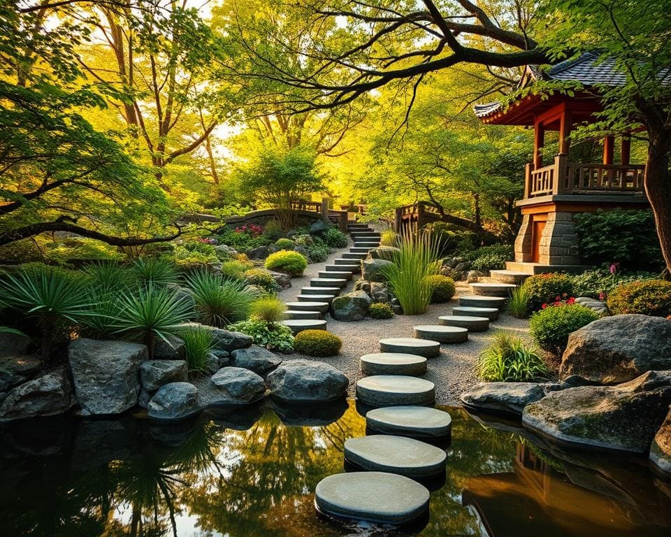 Hoe breng je harmonie tussen steen en groen?