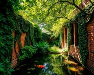 Hoe breng je rust in een stadstuin?