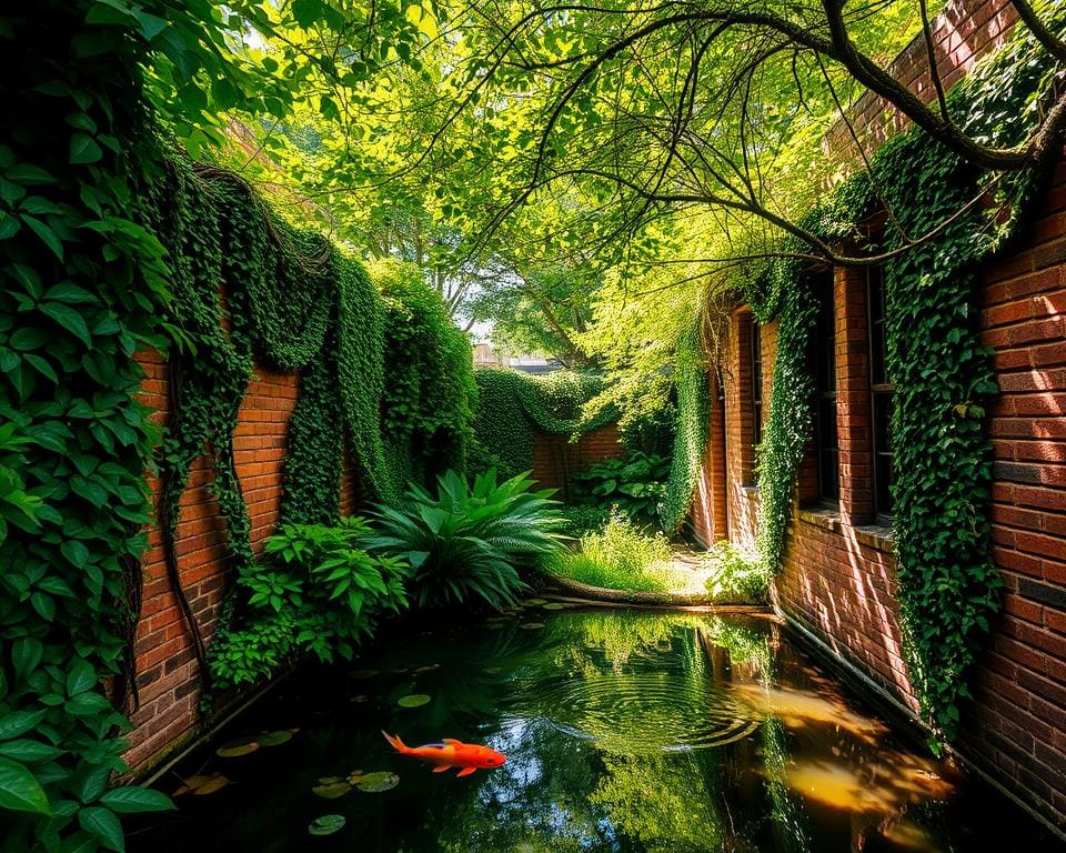 Hoe breng je rust in een stadstuin?