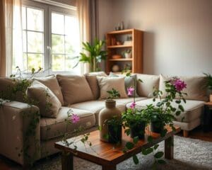 Hoe gebruik je geurende planten bij de zithoek?