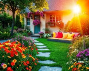 Hoe gebruik je kleur in je buitenruimte?