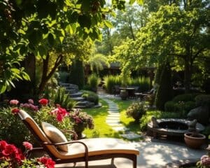 Hoe maak je van je tuin een plek om te ontspannen?