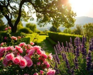 Op welke manier breng je geur in de ochtendtuin?