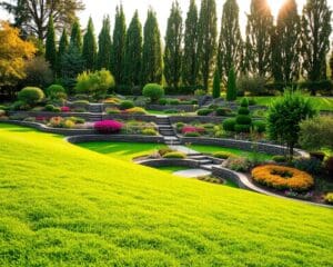 Op welke manier breng je hoogte in de tuin?
