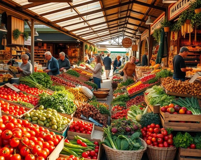 Waar vind je de beste lokale markten voor vers eten?