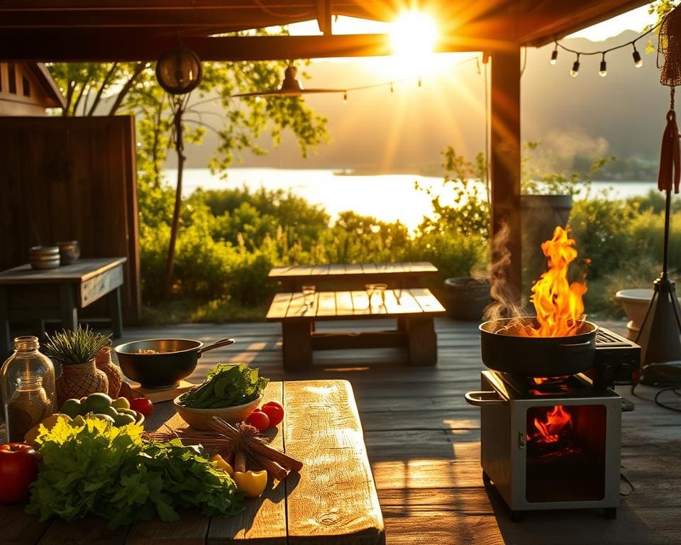 Waarmee maak je buiten koken tot beleving?