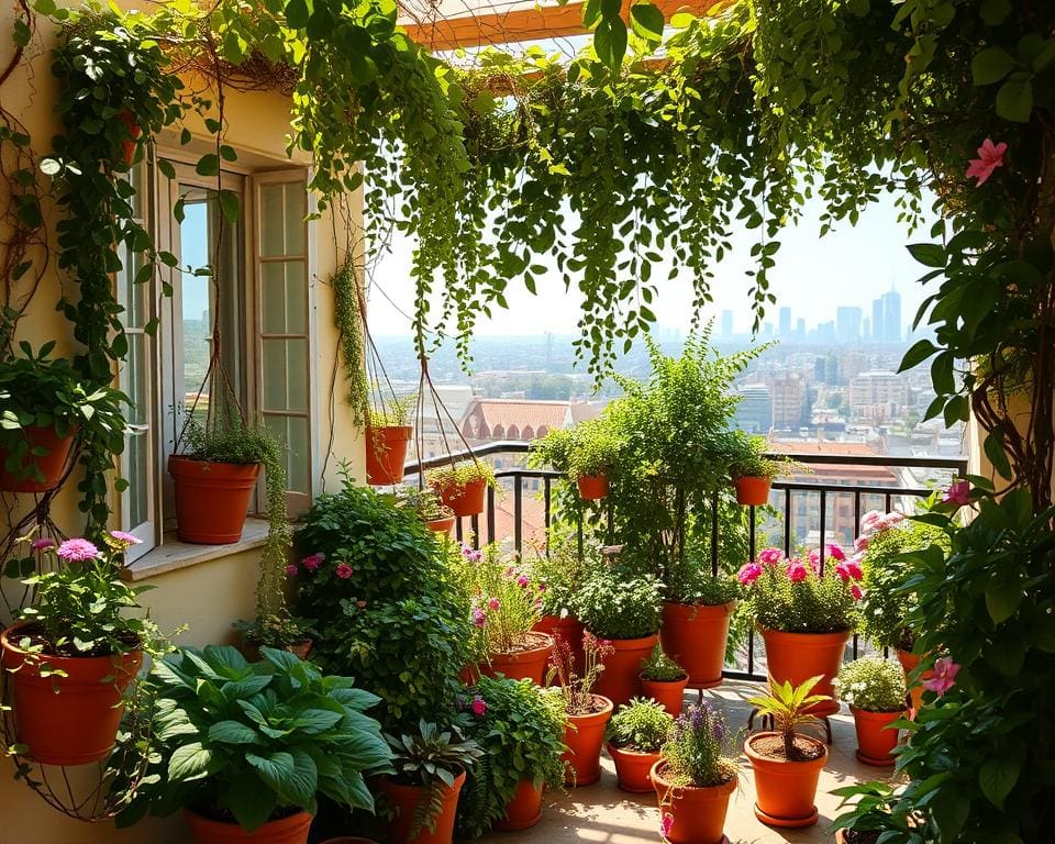 Waarmee maak je een balkon tot een groene oase?