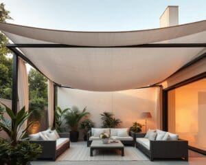 Waarom kiezen voor een open zithoek met luifel?