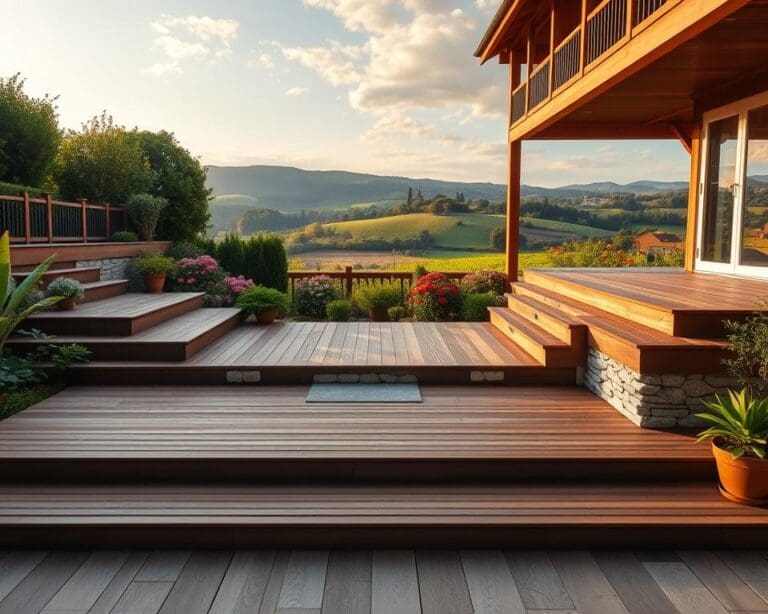 Waarom kiezen voor een terras in meerdere niveaus?