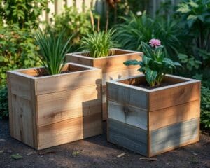 Waarom kiezen voor plantenbakken van gerecycled hout?