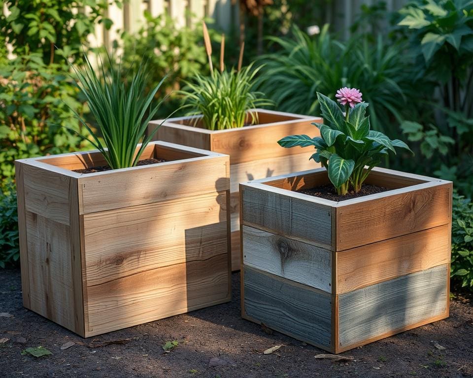 Waarom kiezen voor plantenbakken van gerecycled hout?