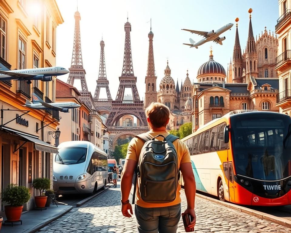 Wat is de goedkoopste manier om door Europa te reizen?