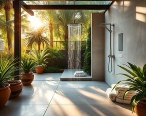 Wat maakt een buitendouche een zomerse luxe?