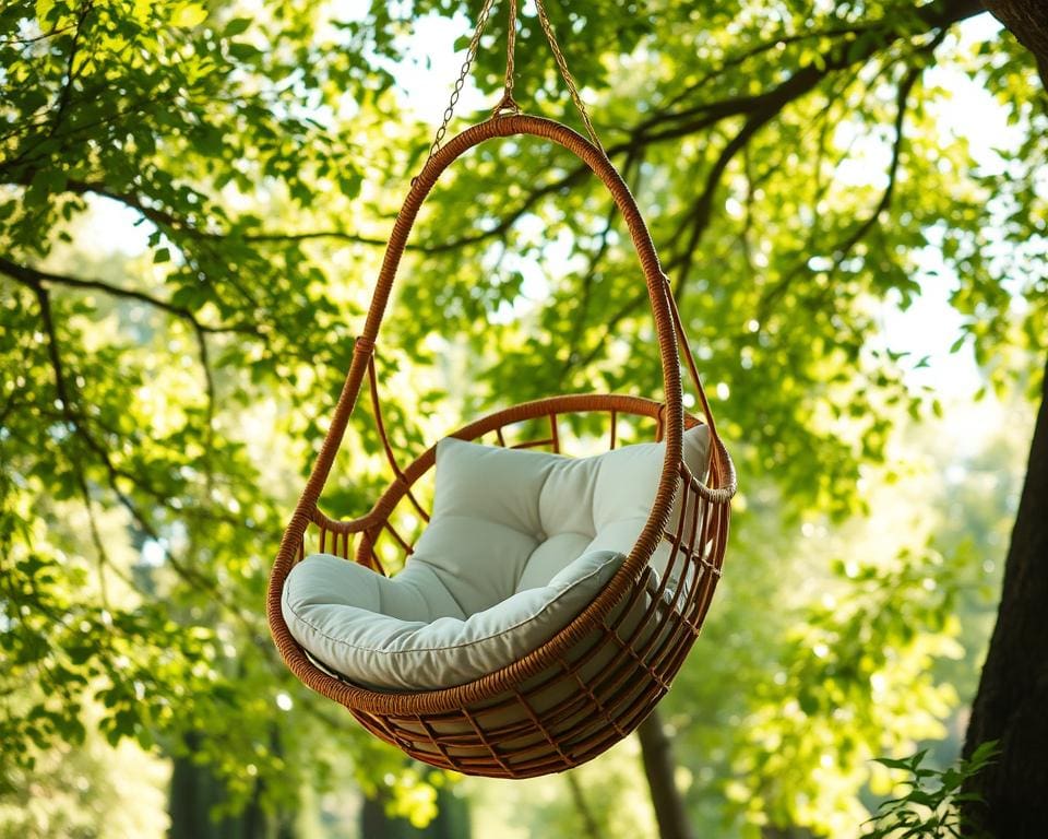 Wat maakt een hangstoel uitnodigend?