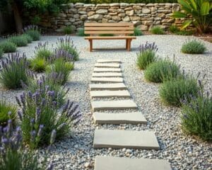 Wat maakt een tuin met grind onderhoudsvriendelijk?