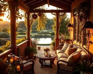 Wat maakt een veranda knus bij elk seizoen?