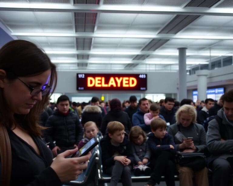 Wat te doen bij vertraging op de luchthaven?