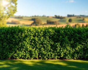 Wat zijn de voordelen van een groene erfafscheiding?
