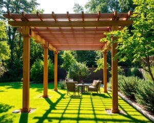 Wat zijn de voordelen van een houten pergola?