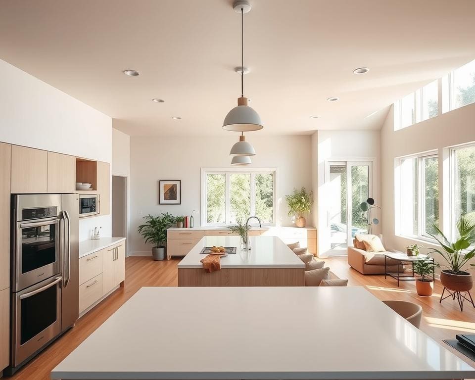 Wat zijn de voordelen van een open keuken?