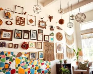 Wat zijn originele ideeën voor wanddecoratie?