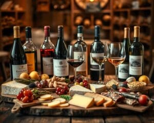 Wat zijn verrassende combinaties van eten en wijn?