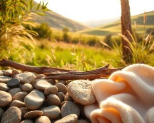 Welke materialen voelen aangenaam in de zon?