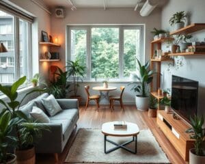 Welke meubels passen in een kleine studio?