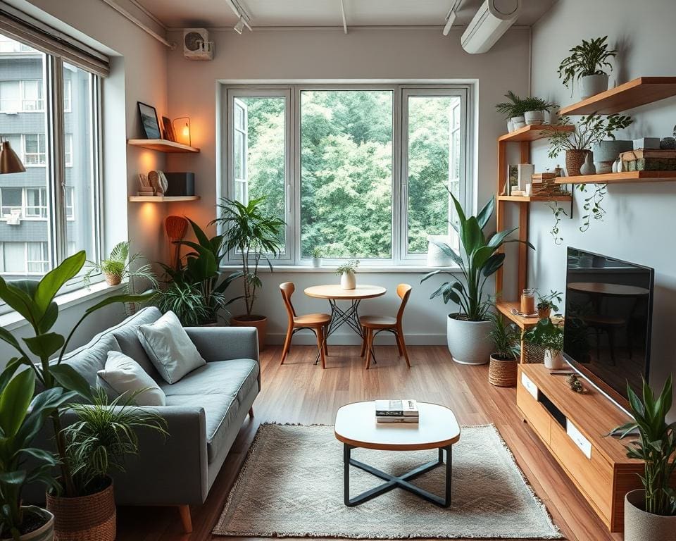 Welke meubels passen in een kleine studio?