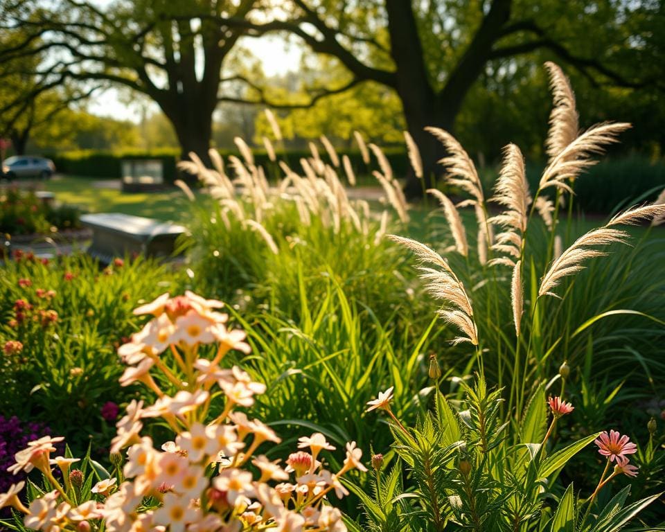 Welke planten bloeien van lente tot herfst?