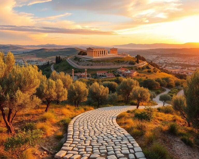 Historische wandelroutes door het oude Athene