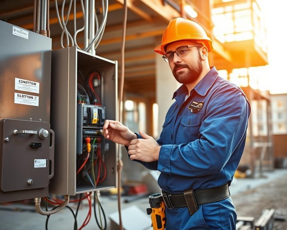 Hoe word je een ervaren elektricien in de bouw?