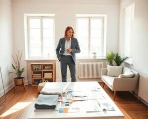 Hoe word je een professionele interieurstylist?