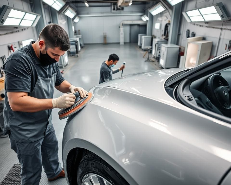 Hoe wordt autolakschade snel hersteld in Amsterdam?