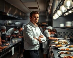 Wat doet een restaurantmanager op drukke dagen?
