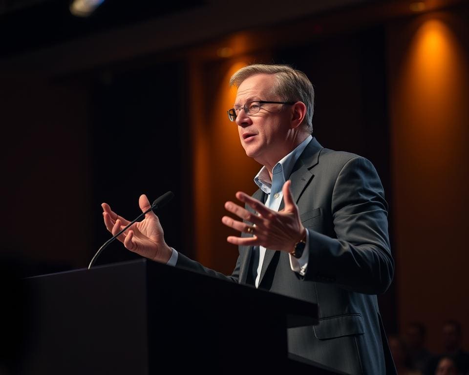 Wat maakt een goede spreker tijdens een conferentie?