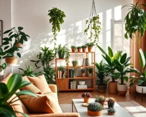 Hoe kies je planten die je woonkamer opfrissen?